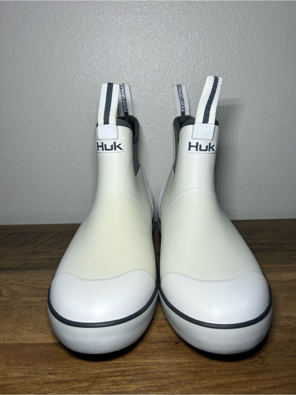 Huk women’s White and Gray Slip-On Water Shoes